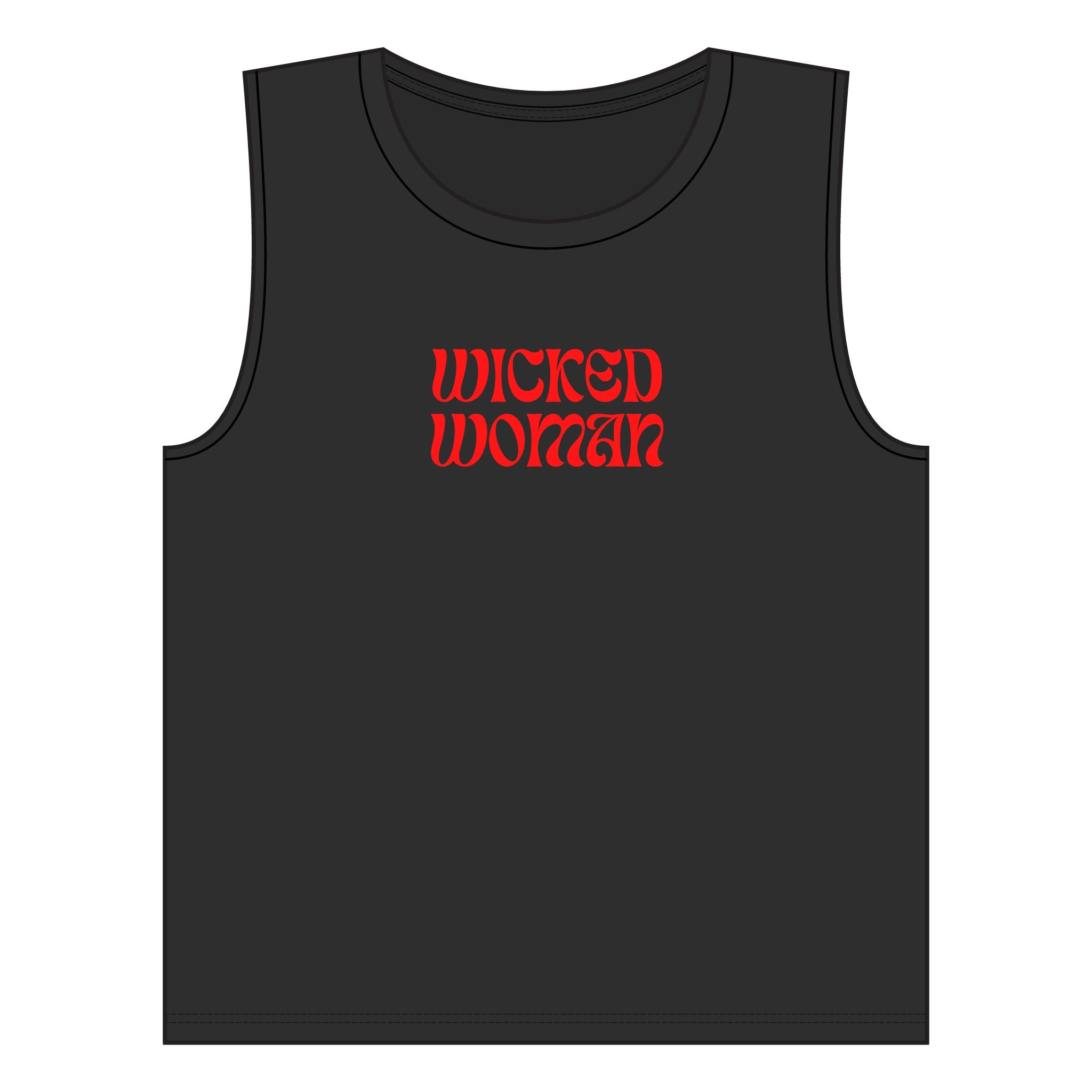 Wicked Woman Jersey Tank