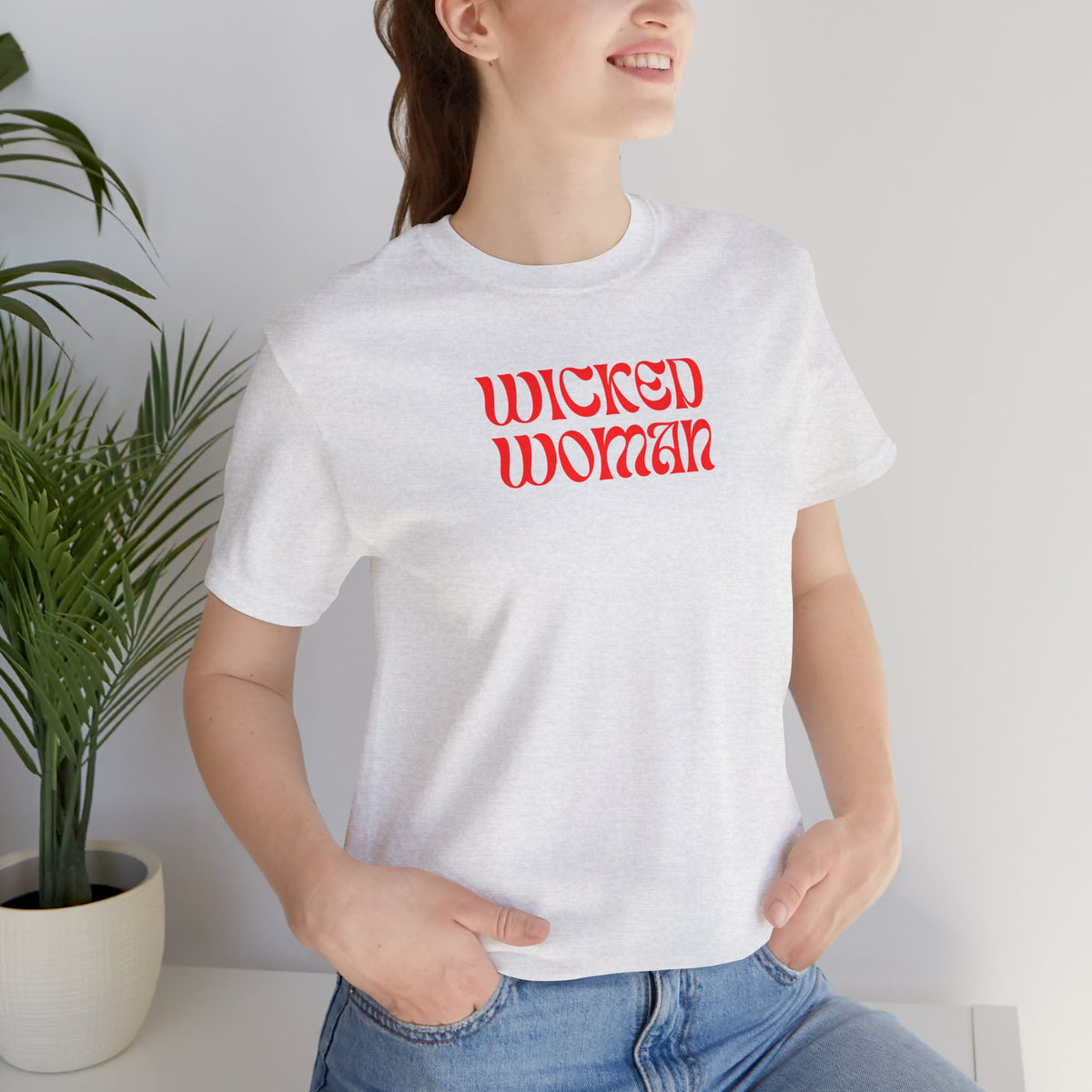 Wicked Woman Jersey Short Sleeve T-Shirt